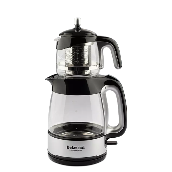 چای ساز دلمونتی مدل DL400 مشکی استیل