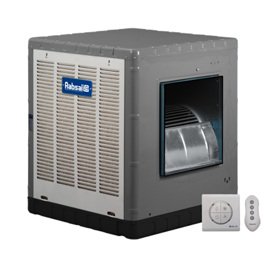 کولر آبی 5500 آبسال مدل AC55SR ریموت دار